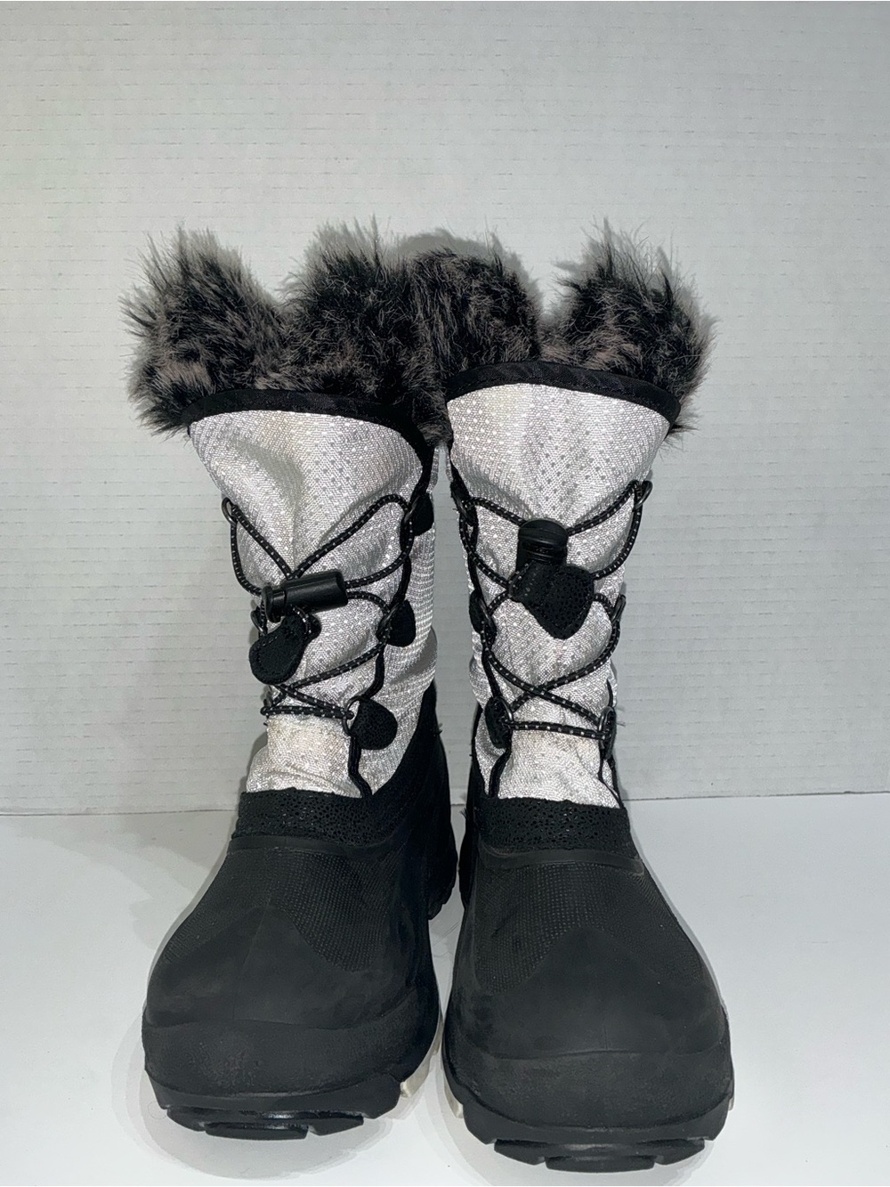 Girls 1Y Kamik Kids Powdery White Waterproof Winter Boots